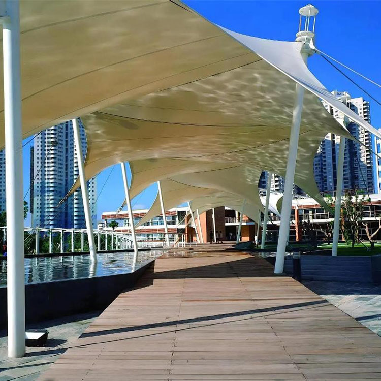 稻城县膜结构景观棚