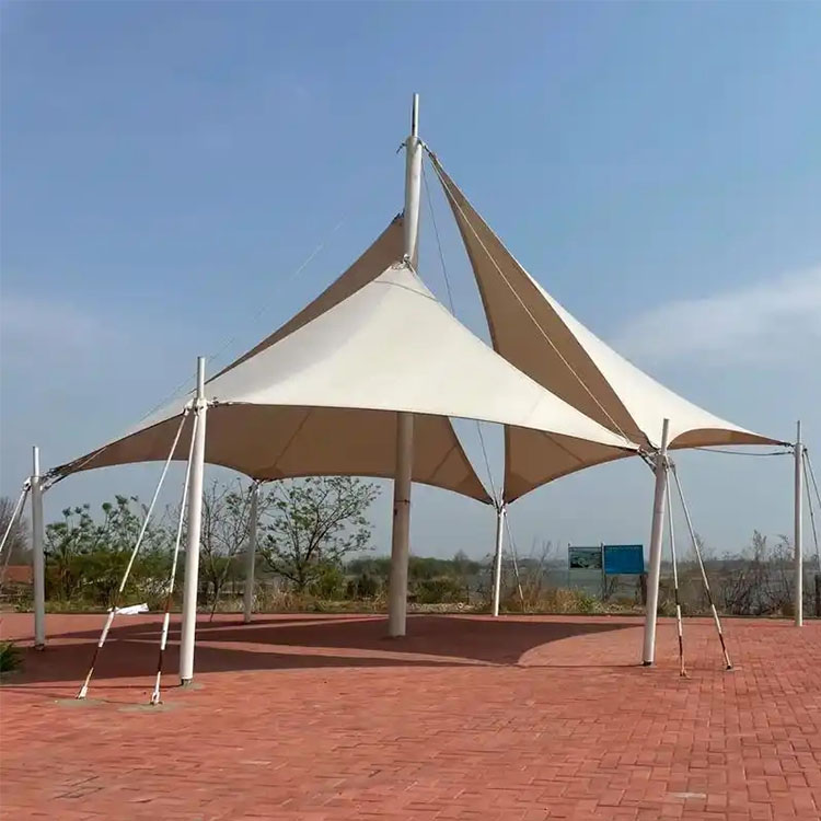 稻城县膜结构景观棚